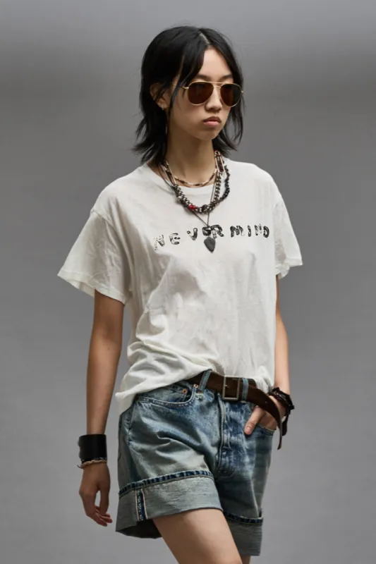 NEVERMIND BOY T - ECRU sold by R13