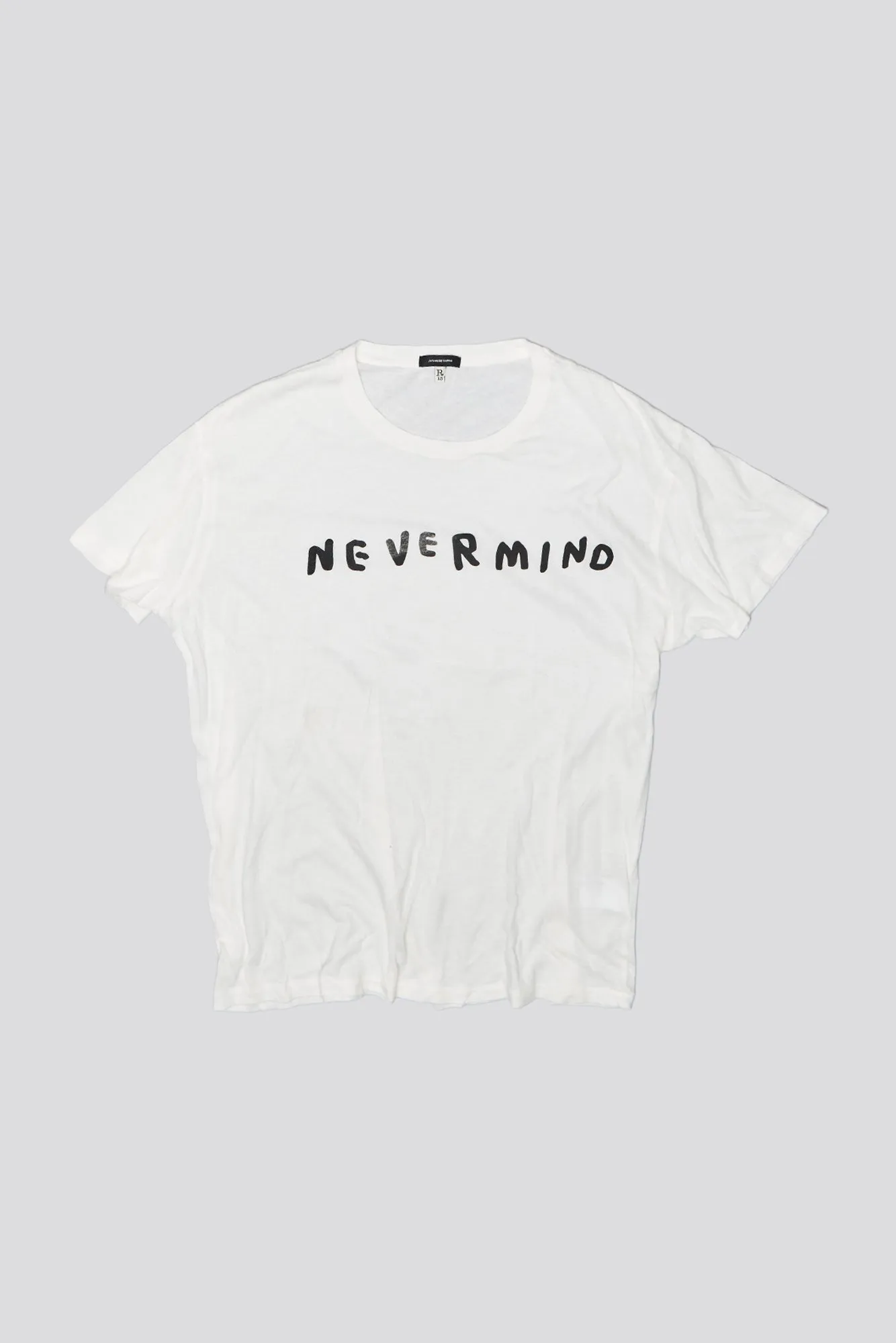 NEVERMIND BOY T - ECRU sold by R13 product image thumbnail 5