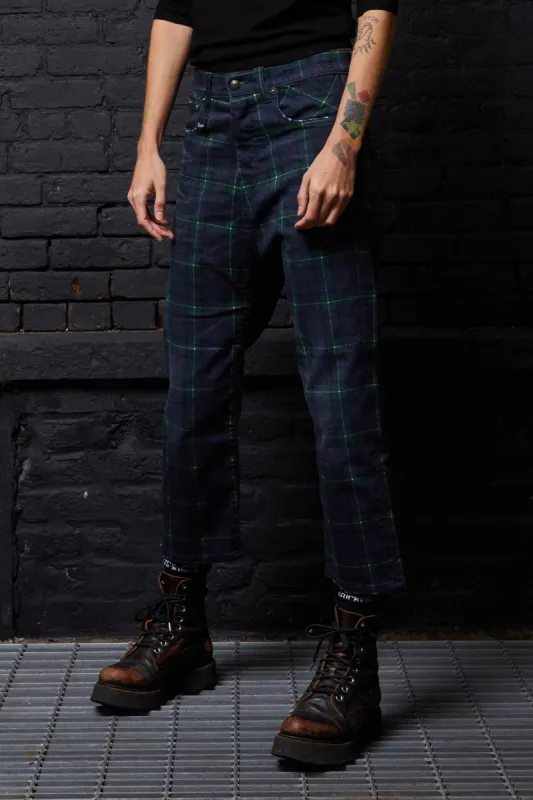 TAILORED DROP - PRINTED TARTAN sold by R13