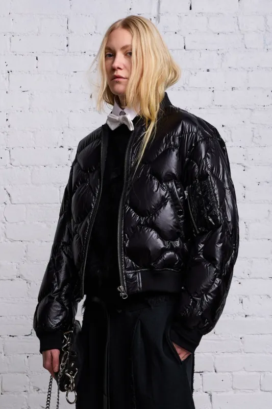 RIPSTOP FLIGHT JACKET - BLACK sold by R13