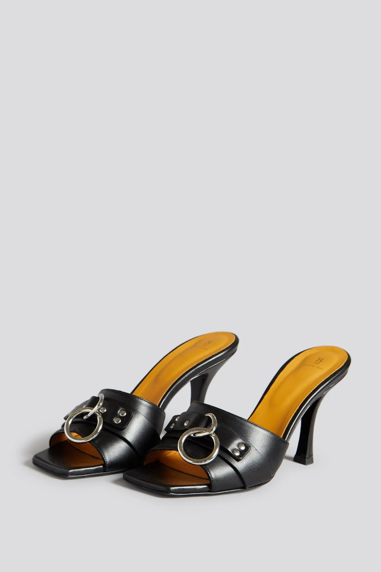 SID HEELED HARNESS SLIDE - BLACK sold by R13 product image thumbnail 2