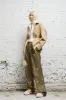 LONG SLEEVE BUTTON-UP - KHAKI sold by R13