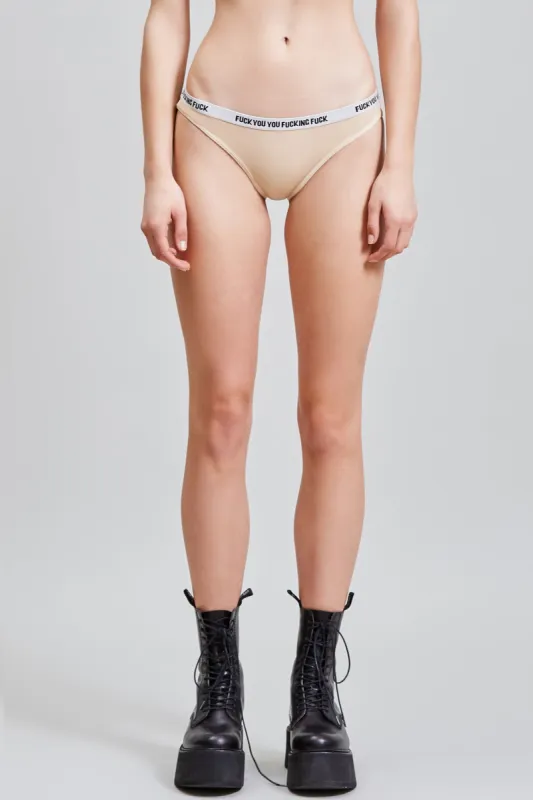 CLASSIC PANTY - NUDE sold by R13