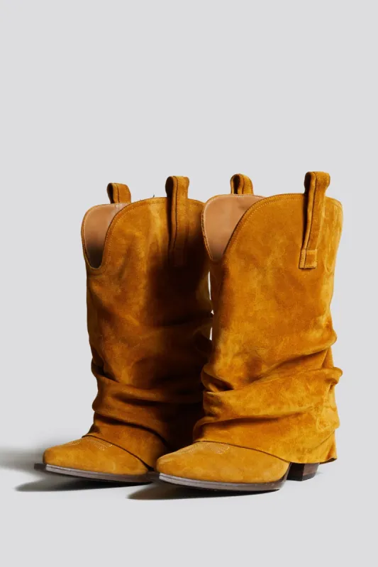 LOW RIDER COWBOY BOOT - LIGHT BROWN | Parallel