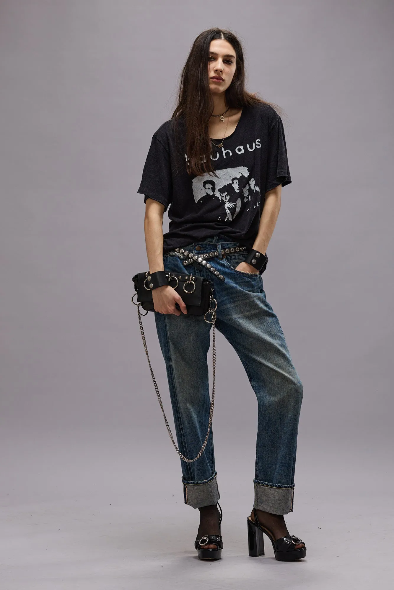 CROSSOVER JEAN - ASPEN SELVEDGE BLUE sold by R13 product image thumbnail 2