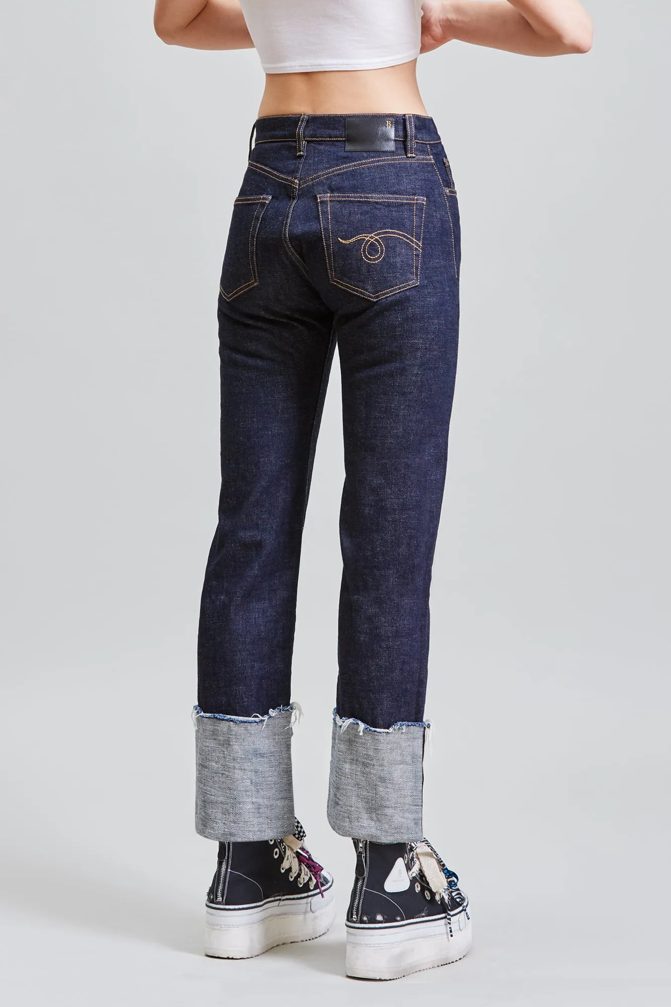 COURTNEY SLIM - INDIGO RINSE sold by R13 product image thumbnail 4