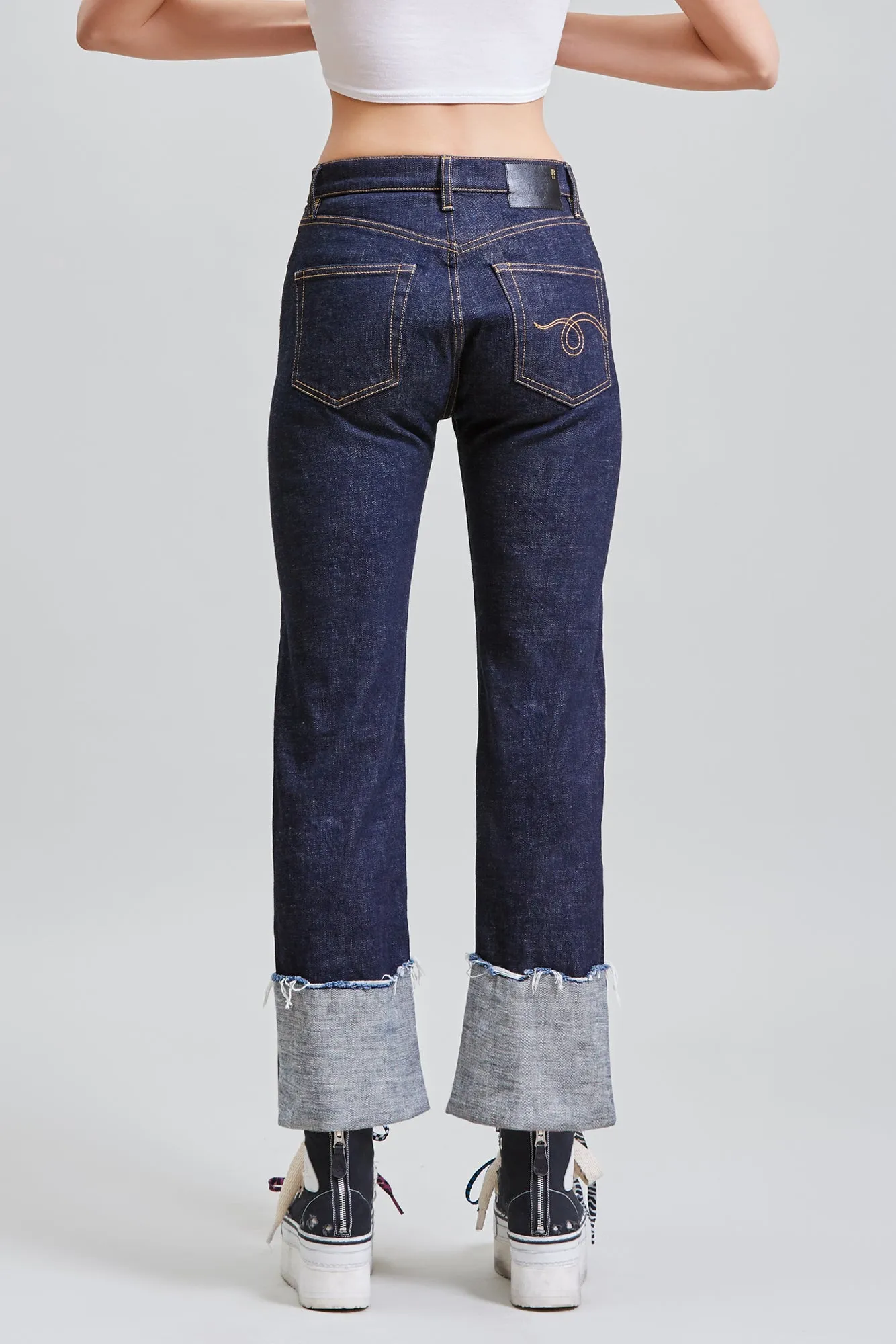 COURTNEY SLIM - INDIGO RINSE sold by R13 product image thumbnail 5