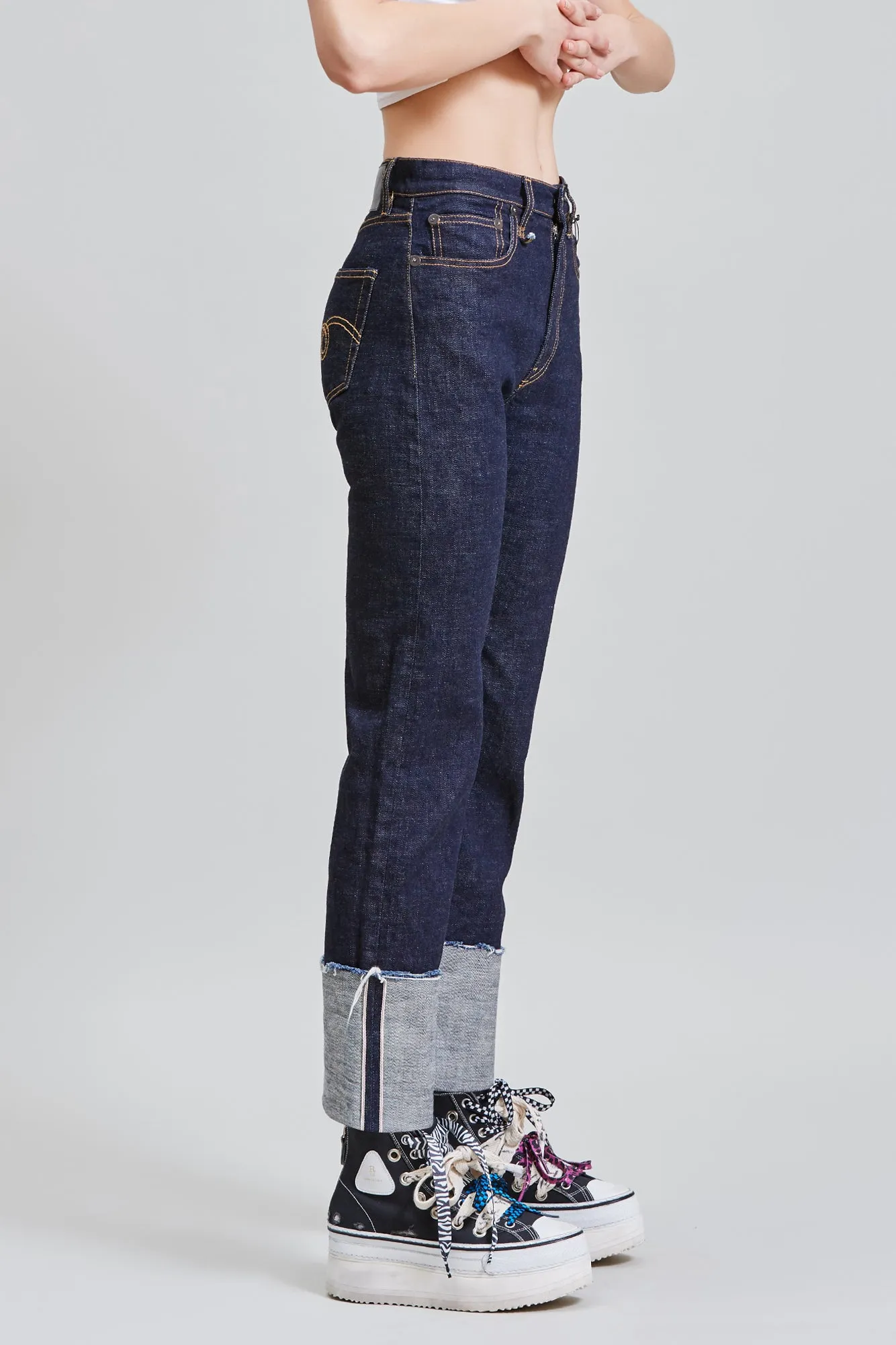 COURTNEY SLIM - INDIGO RINSE sold by R13 product image thumbnail 3