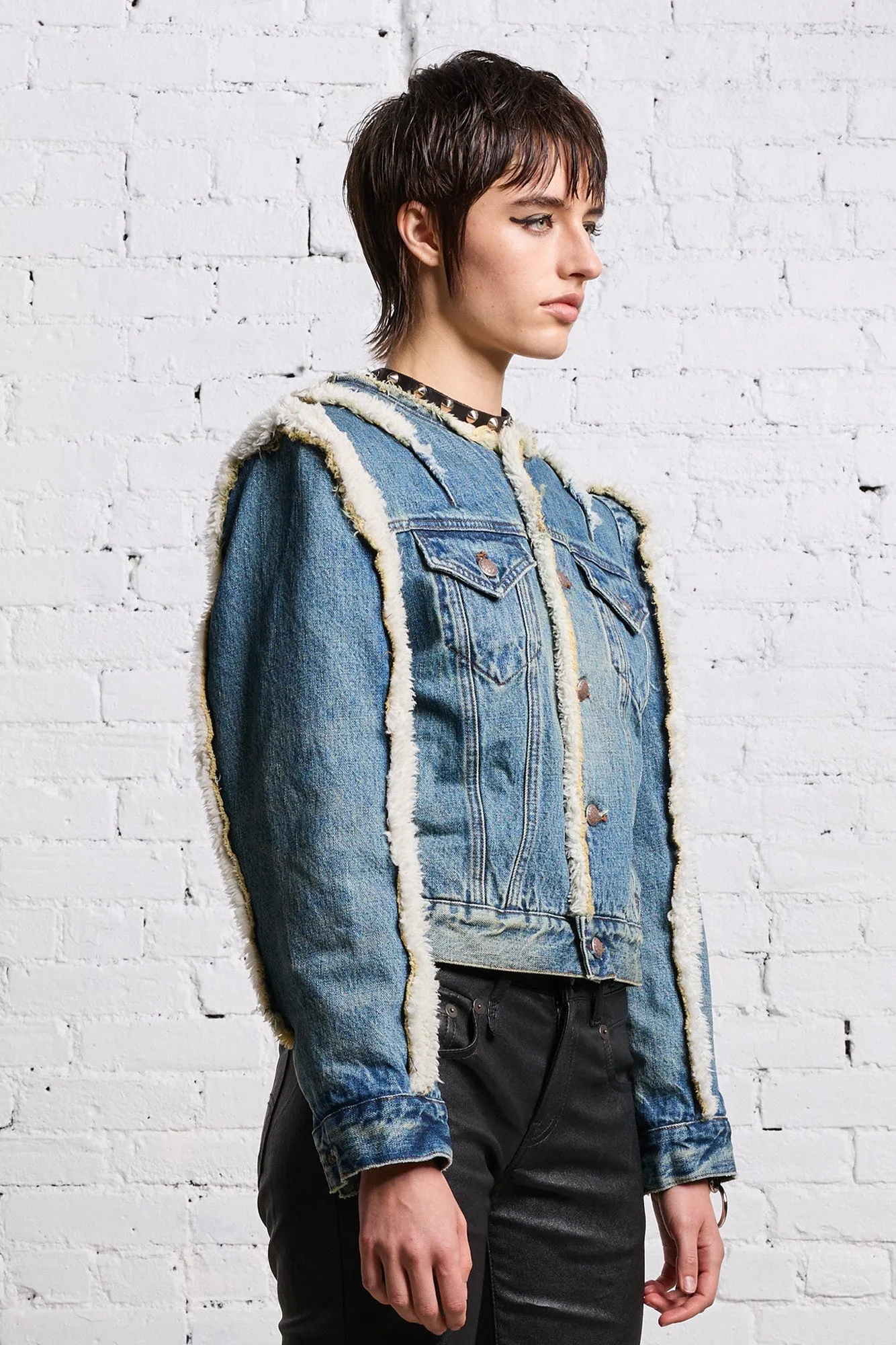 SHERPA OVERFLOW TRUCKER - CLINTON BLUE sold by R13 product image thumbnail 5