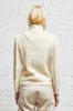 FLAT SLEEVE TURTLENECK - ECRU sold by R13