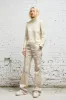 FLAT SLEEVE TURTLENECK - ECRU sold by R13
