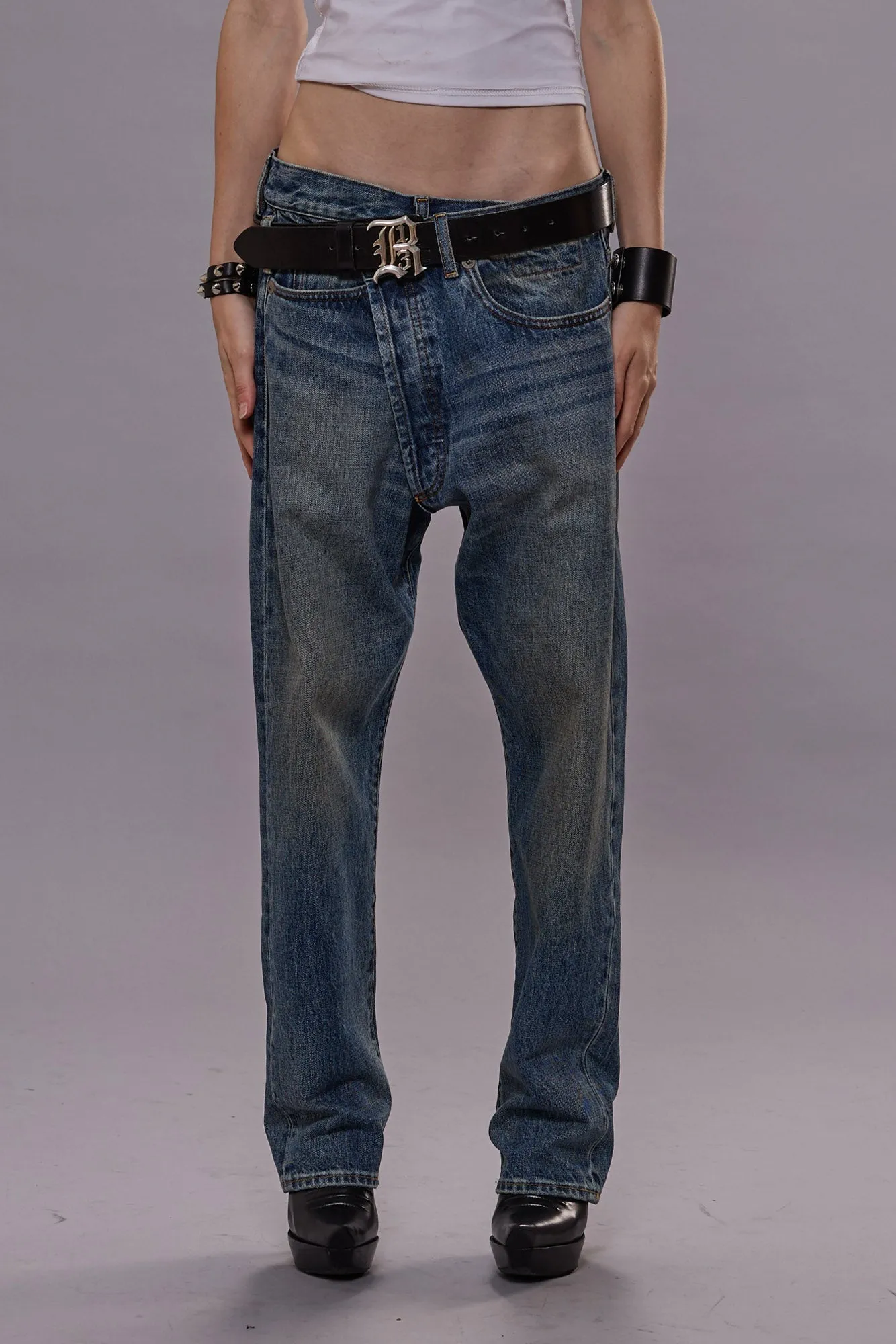 CROSSOVER JEAN - BARTER INDIGO sold by R13 product image thumbnail 2