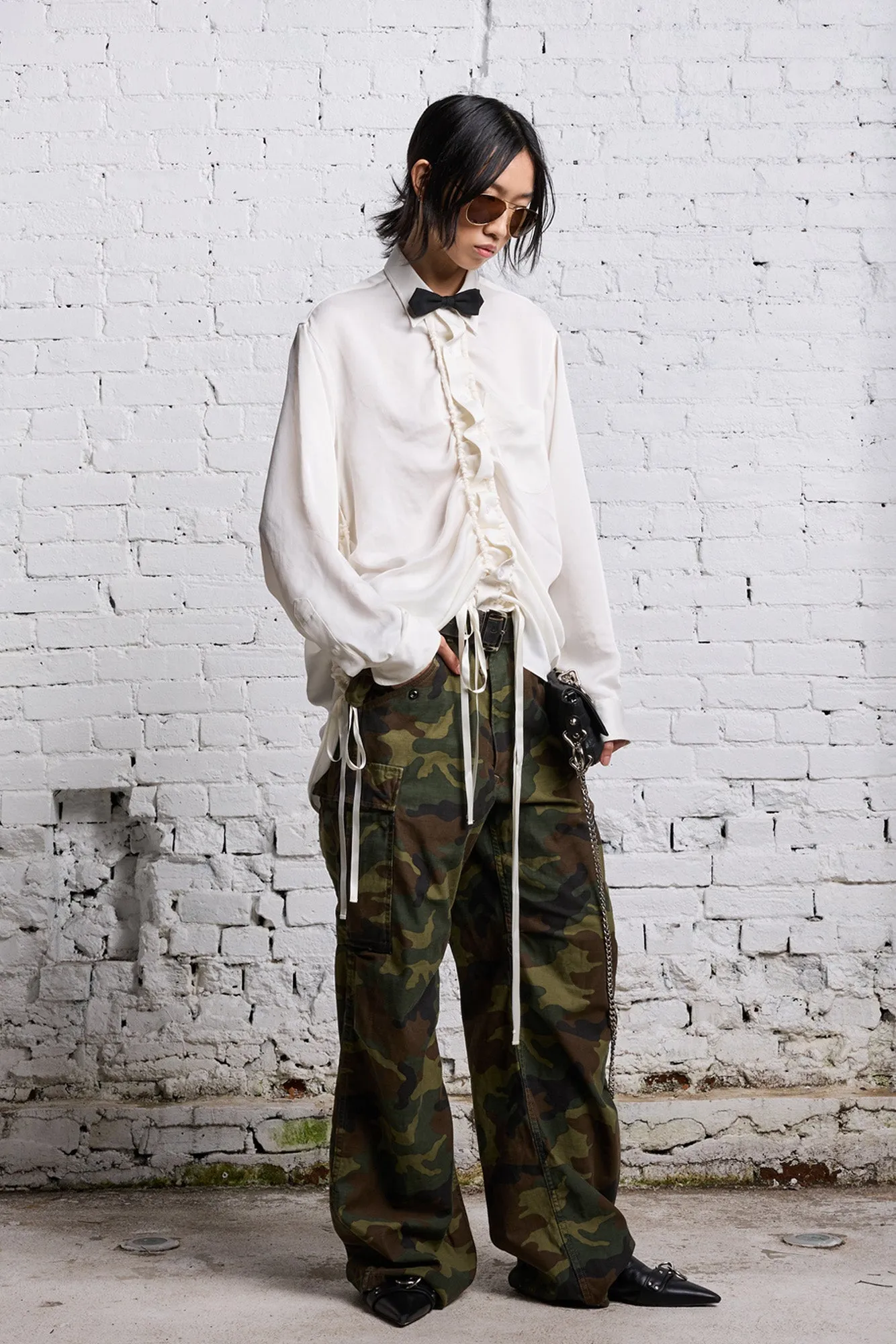 WIDE LEG CARGO - CAMO sold by R13 product image thumbnail 2