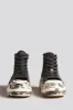 KURT HIGH TOP SNEAKER - SCRATCH PAINT BLACK sold by R13