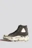 KURT HIGH TOP SNEAKER - SCRATCH PAINT BLACK sold by R13