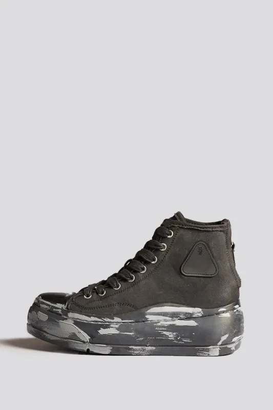 KURT HIGH TOP - SCRATCH PAINT BLACKOUT sold by R13
