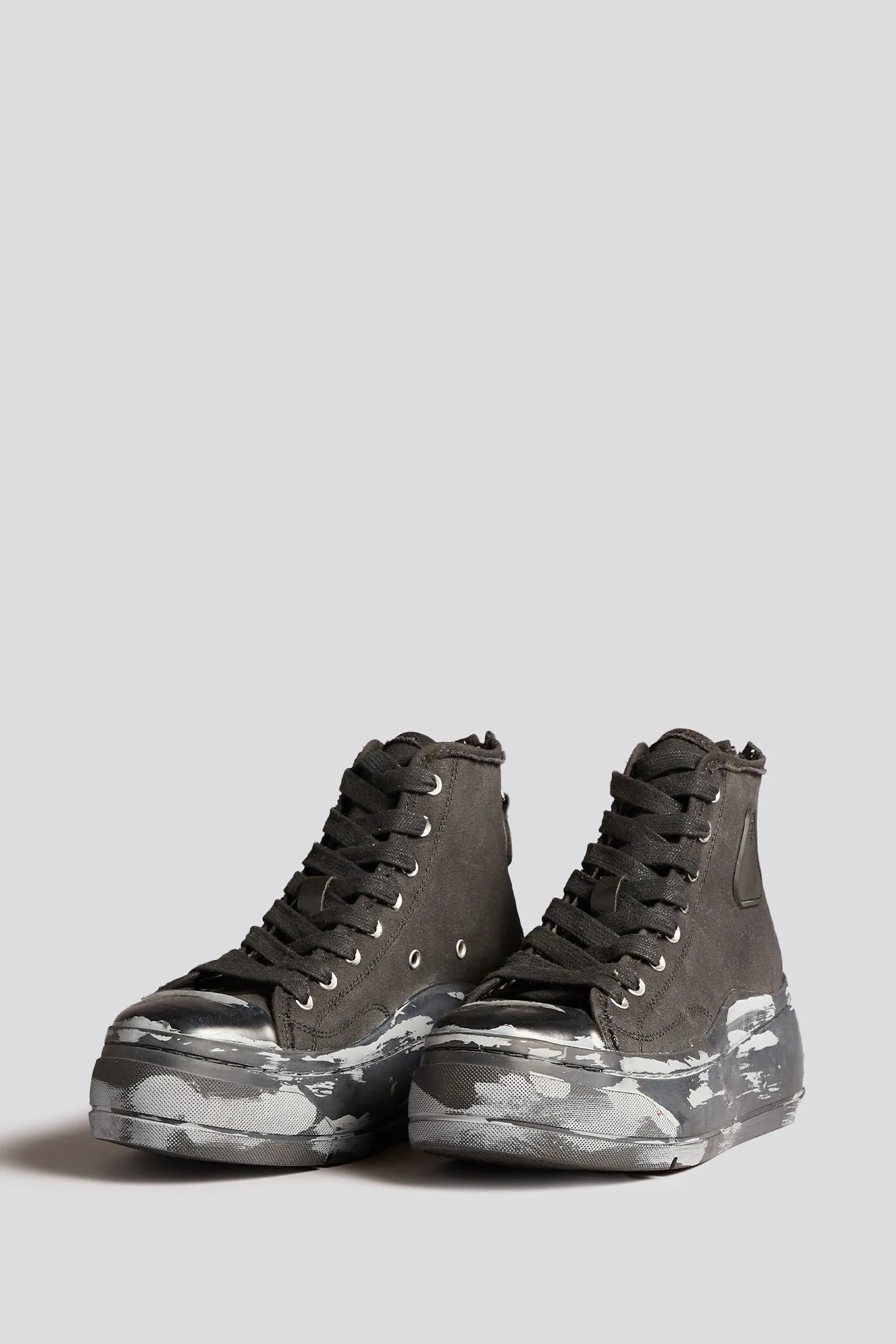 KURT HIGH TOP - SCRATCH PAINT BLACKOUT sold by R13 product image thumbnail 4