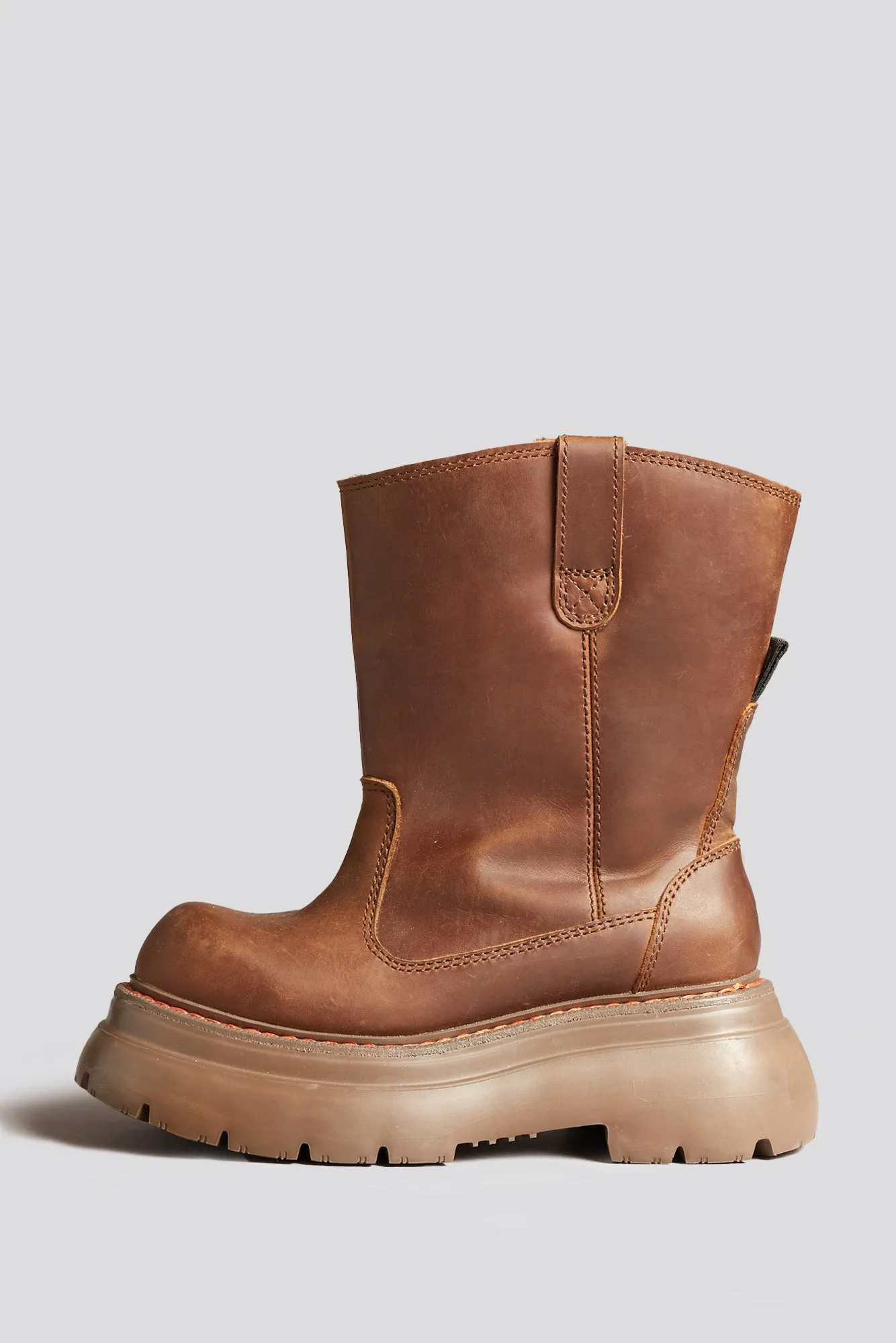 WORKWEAR BOOT - BROWN sold by R13