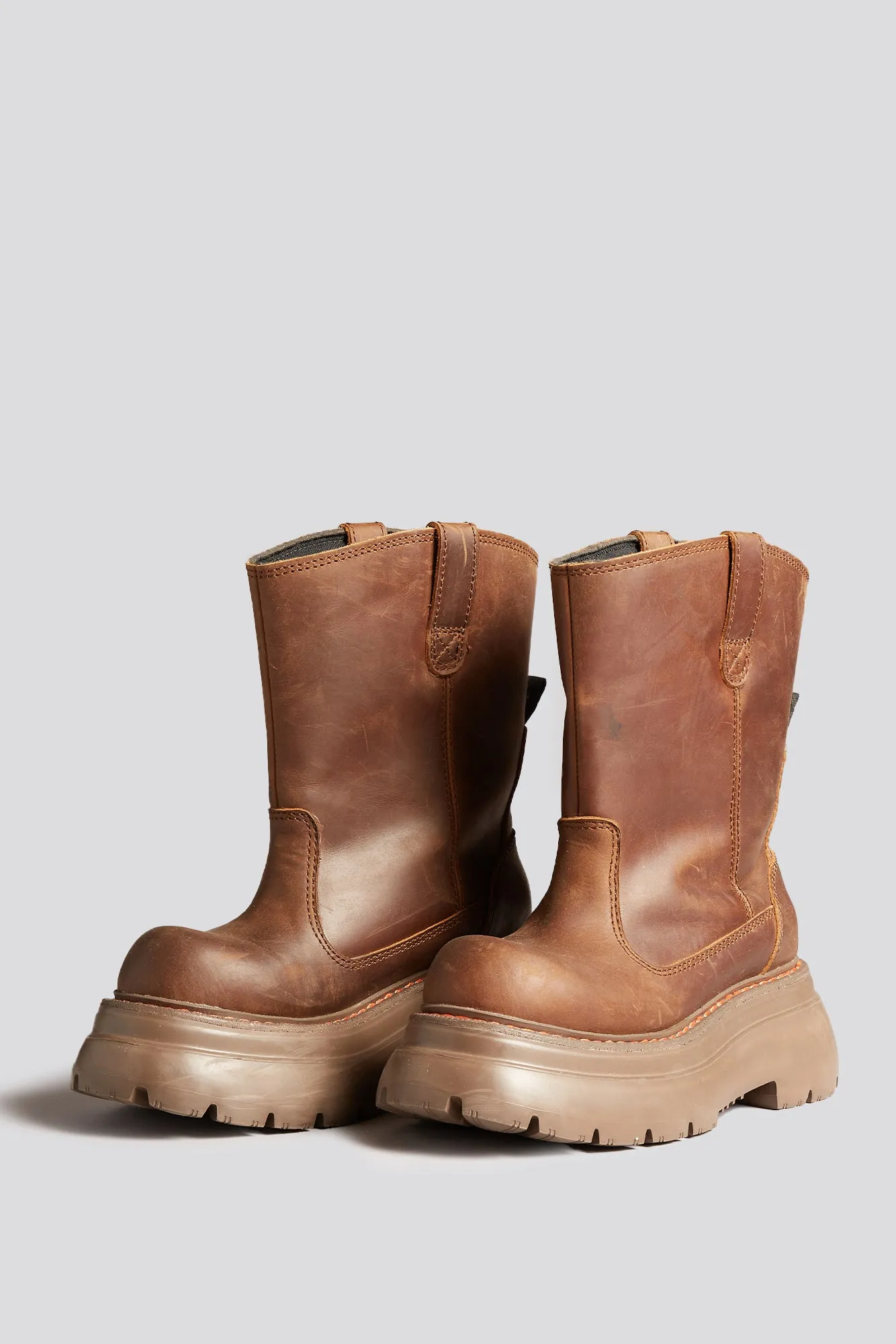 WORKWEAR BOOT - BROWN sold by R13 product image thumbnail 4