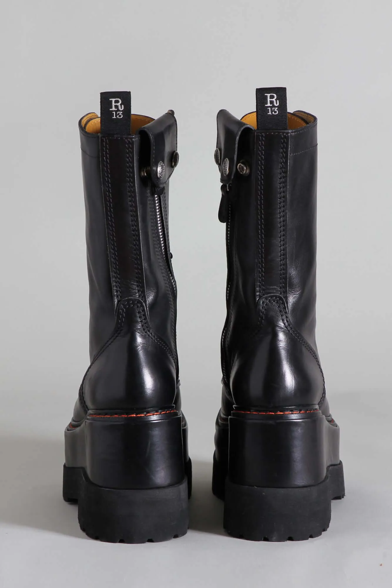 MEDIUM JUMP BOOT - BLACK sold by R13 product image thumbnail 3