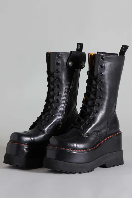 MEDIUM JUMP BOOT - BLACK sold by R13