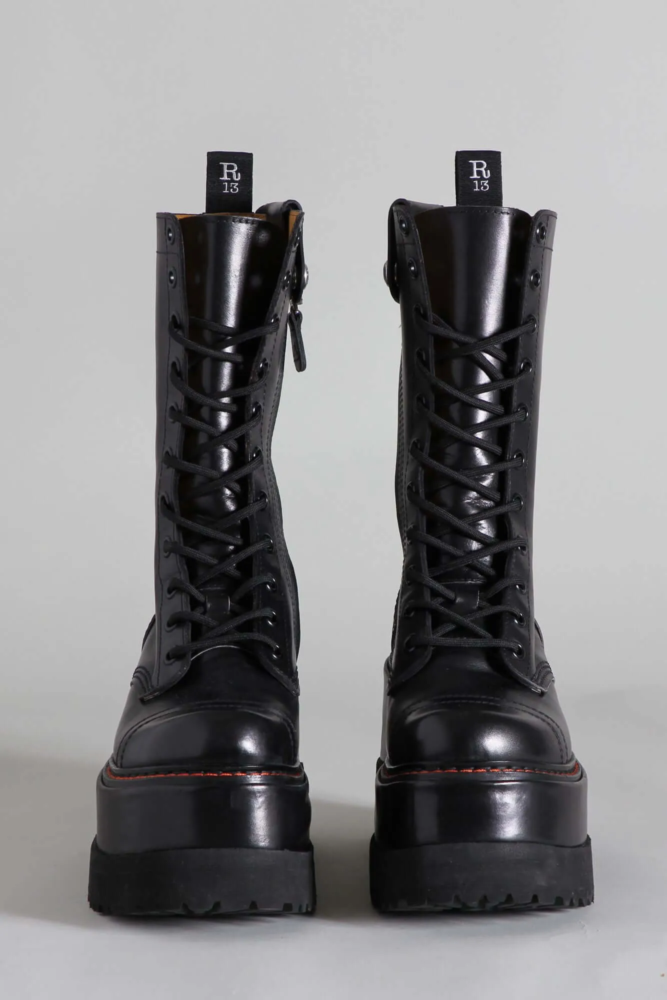 MEDIUM JUMP BOOT - BLACK sold by R13 product image thumbnail 2