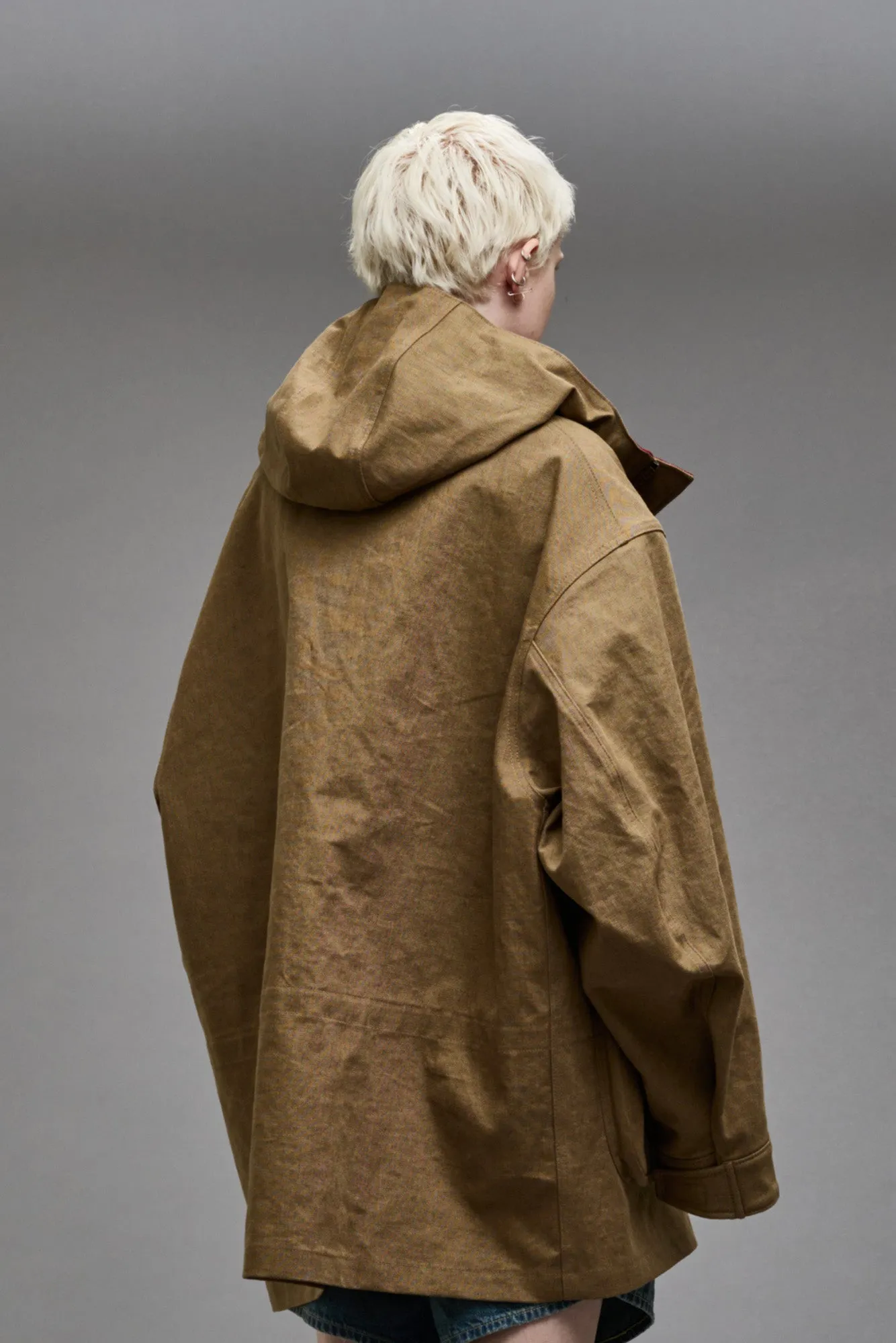 MULTIPOCKET PARKA - KHAKI sold by R13 product image thumbnail 5