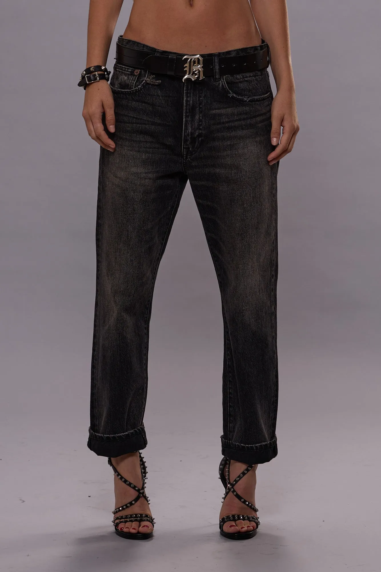 BOYFRIEND JEAN - ARVIN BLACK sold by R13 product image thumbnail 2