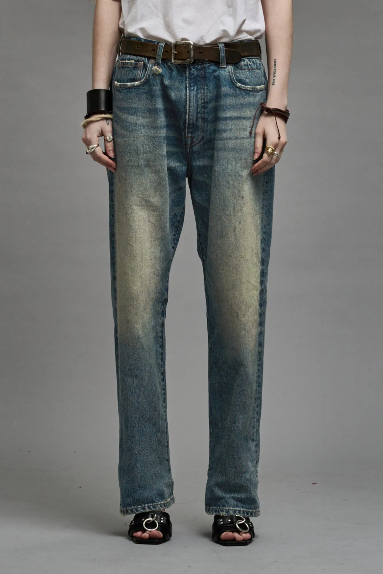 CUFFED X-BOYFRIEND - CLINTON BLUE sold by R13 product image thumbnail 3