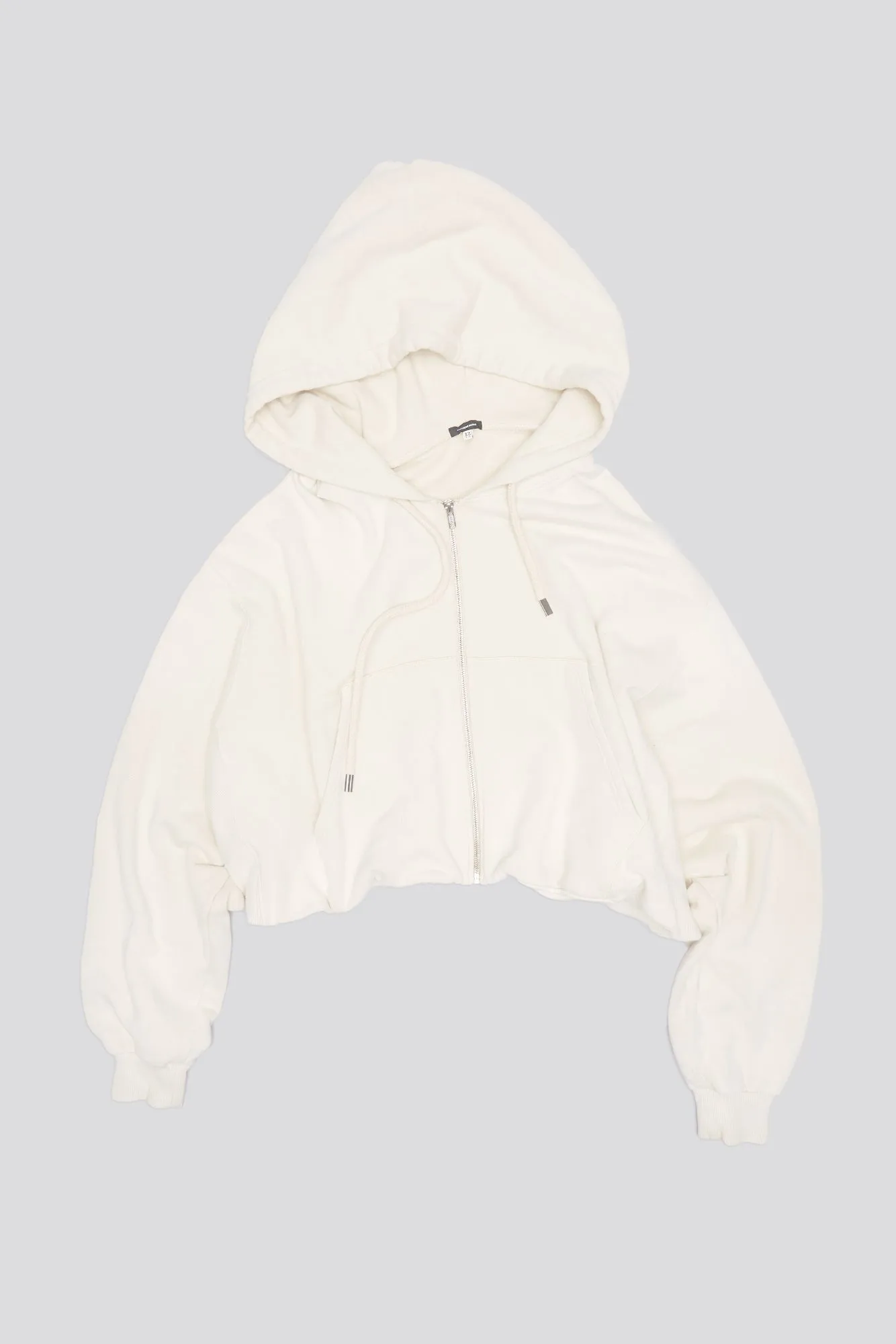 BALLOON ZIP-UP HOODIE - STONE sold by R13 product image thumbnail 5
