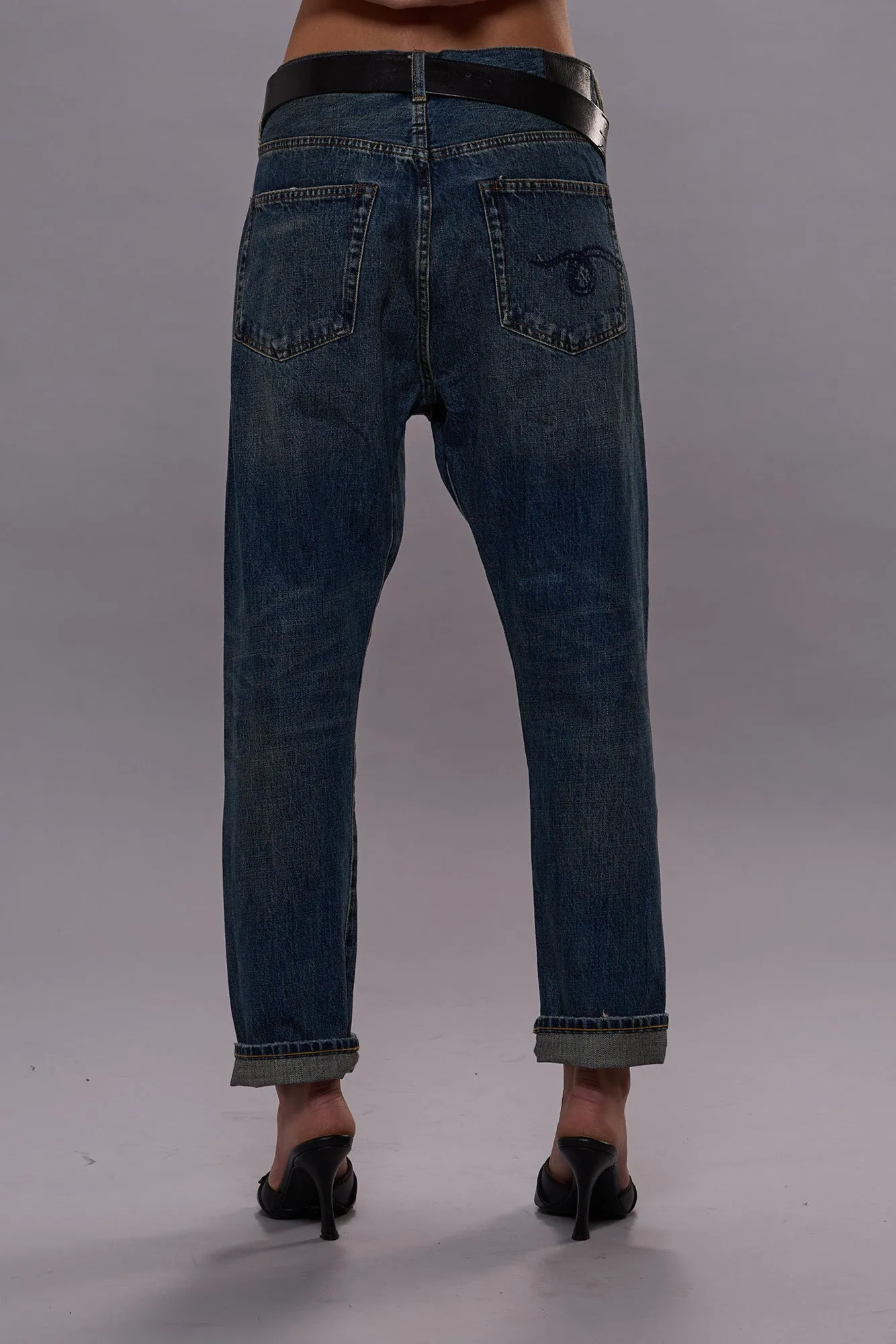 CROSSOVER JEAN - DAWSON BLUE sold by R13 product image thumbnail 5