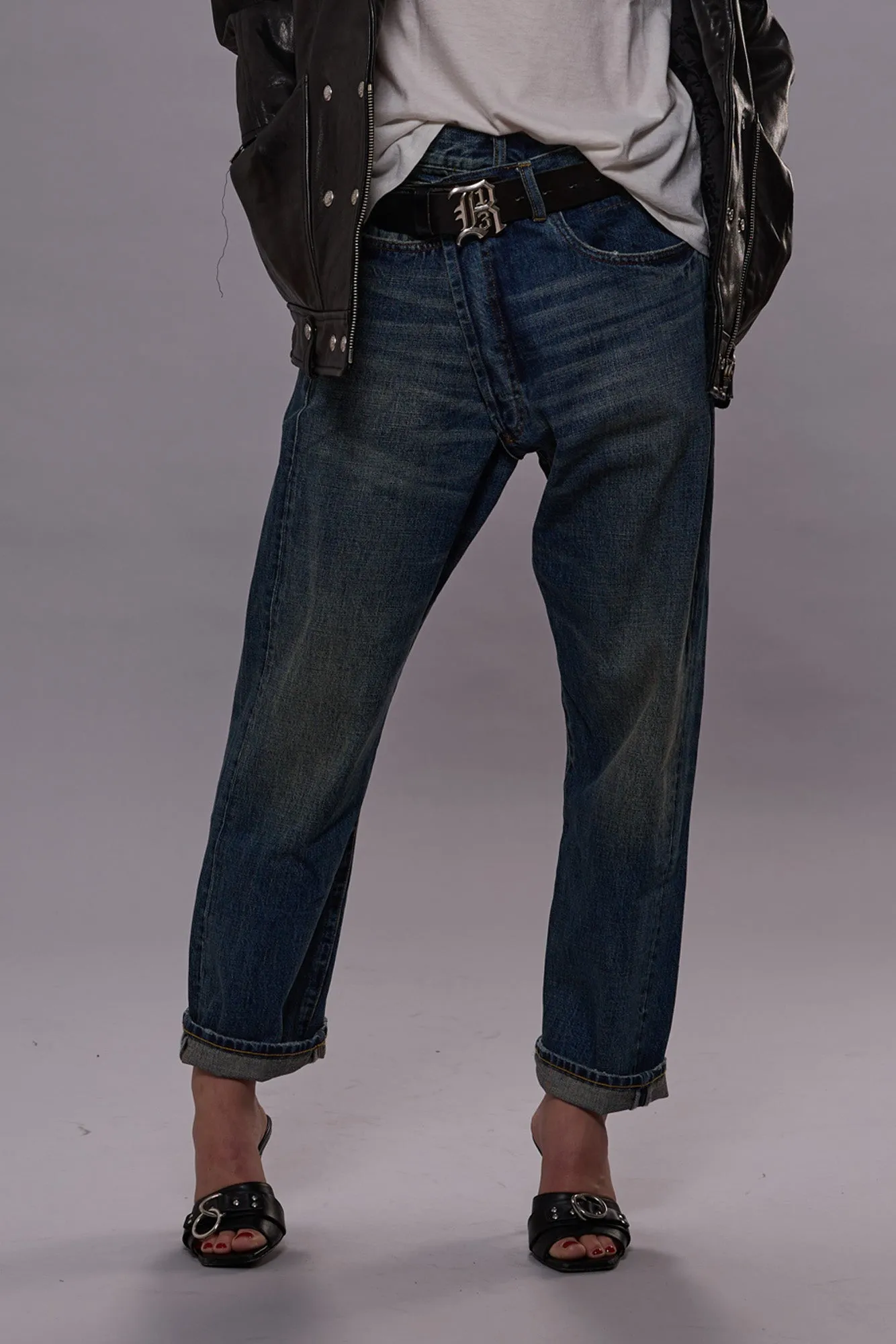 CROSSOVER JEAN - DAWSON BLUE sold by R13