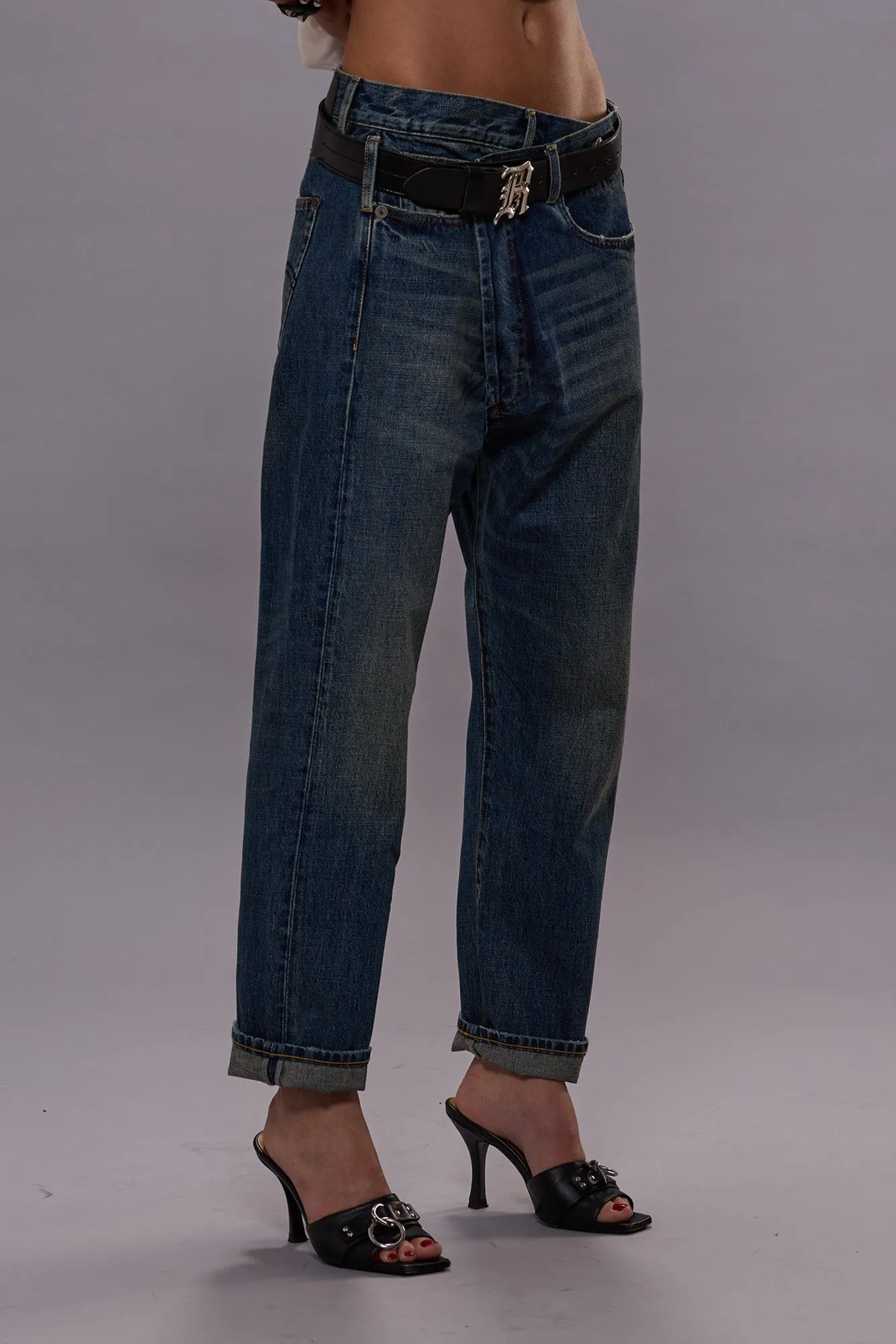 CROSSOVER JEAN - DAWSON BLUE sold by R13 product image thumbnail 3