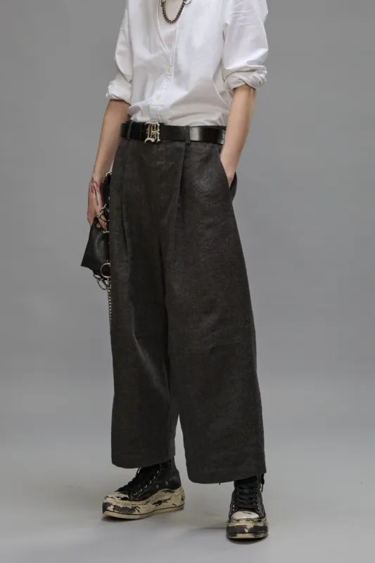 ARTICULATED KNEE TROUSER - DARK GREY sold by R13