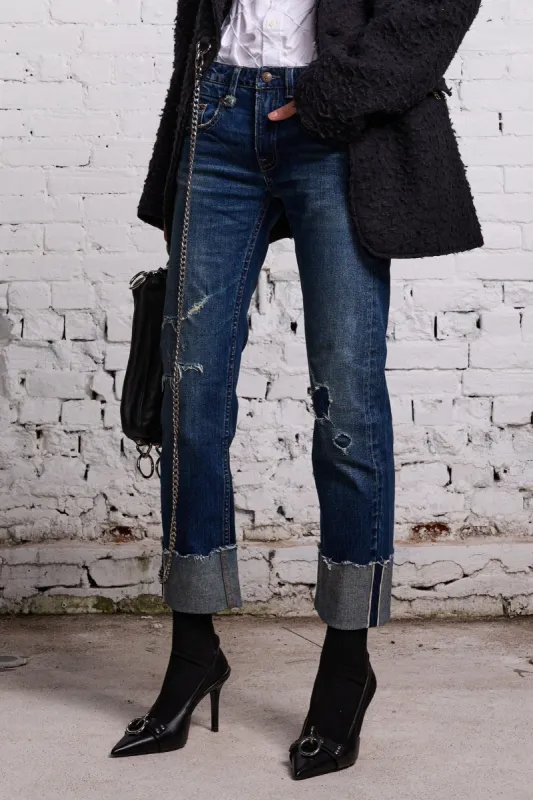 BOY STRAIGHT - CASLON SELVEDGE BLUE sold by R13