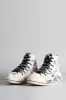 DOUBLE GROMMET KURT HIGH TOP SNEAKER - GRAFFITI ECRU CHECKER sold by R13