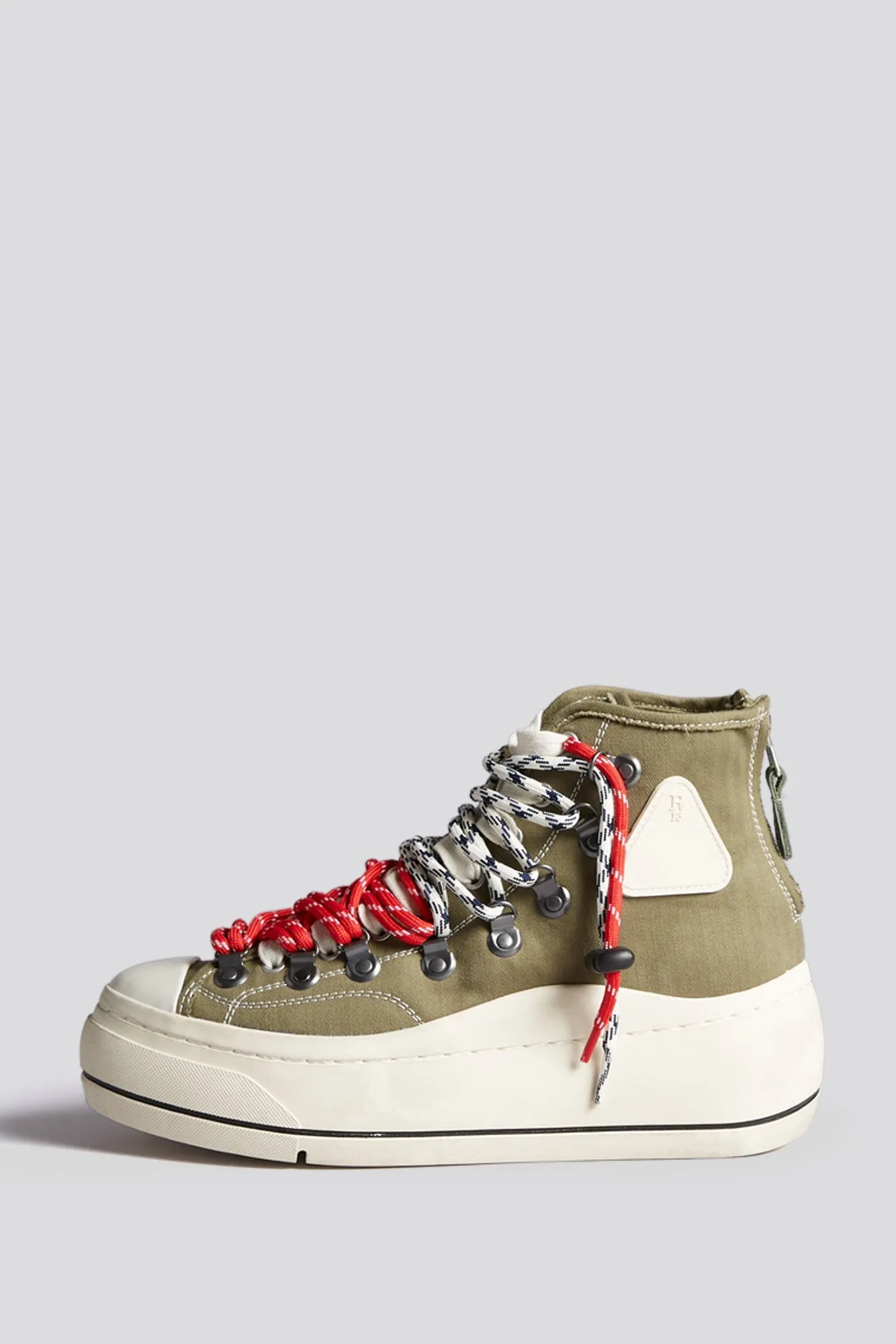 DOUBLE GROMMET HIKING KURT - OLIVE sold by R13 product image thumbnail 4