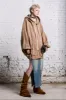 JUMBO PULLOVER HOODIE - KHAKI sold by R13