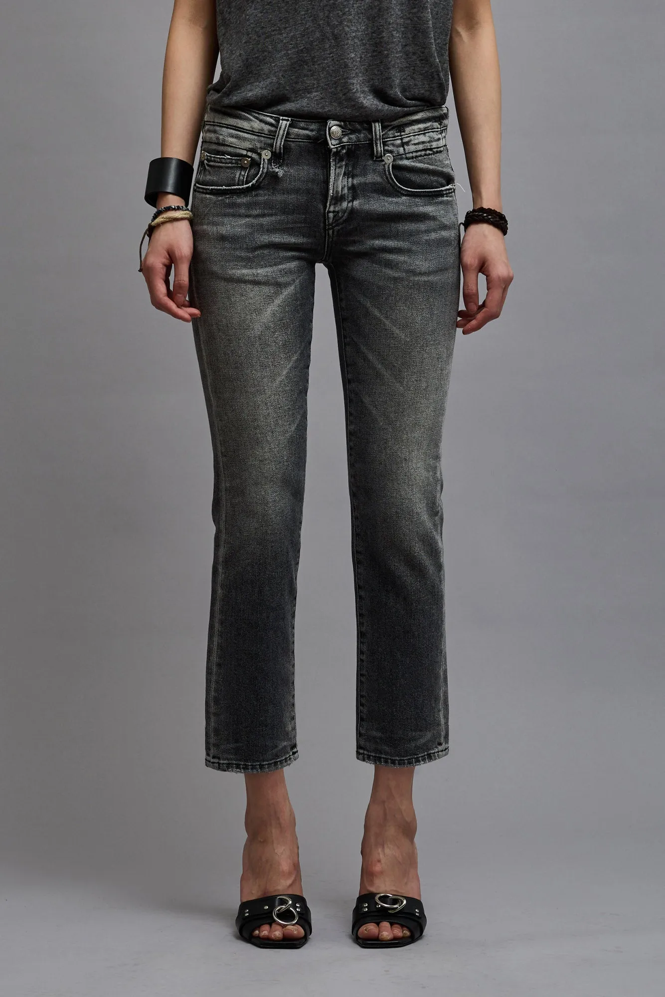 BOY STRAIGHT - VINTAGE GREY sold by R13 product image thumbnail 2