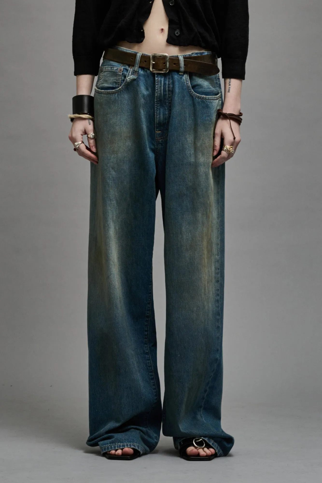 D'ARCY LOOSE JEAN - WILTON INDIGO sold by R13 product image thumbnail 3