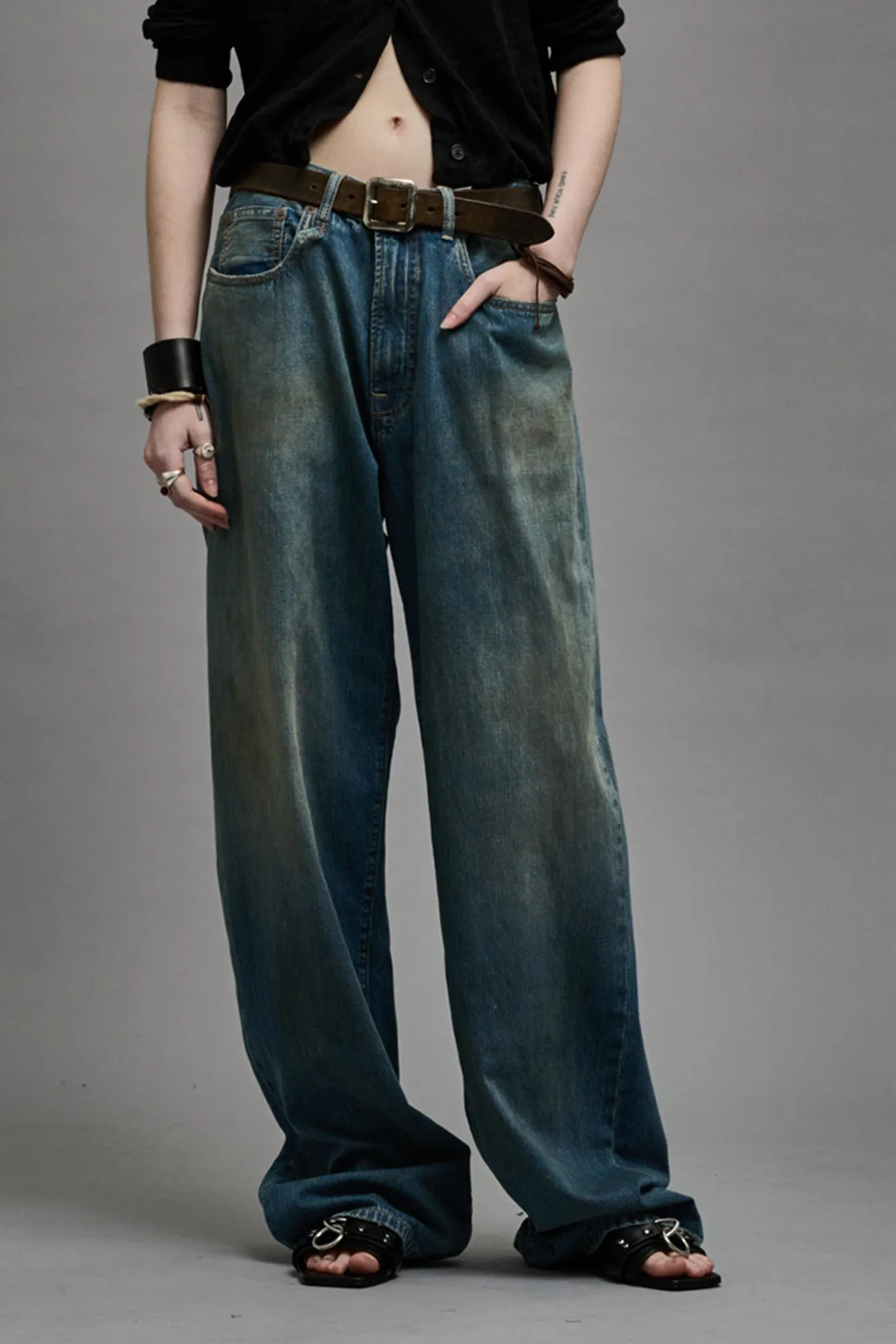 D'ARCY LOOSE JEAN - WILTON INDIGO sold by R13