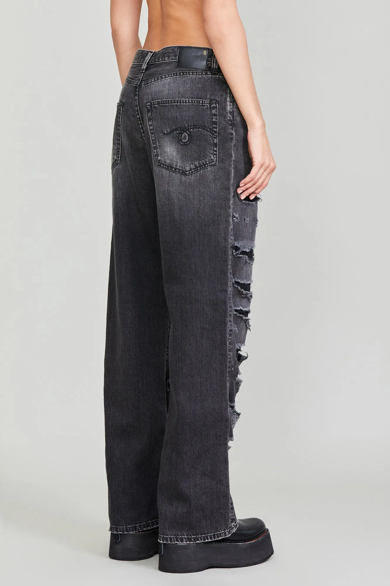 D'ARCY LOOSE JEAN - ELLERY BLACK sold by R13 product image thumbnail 3