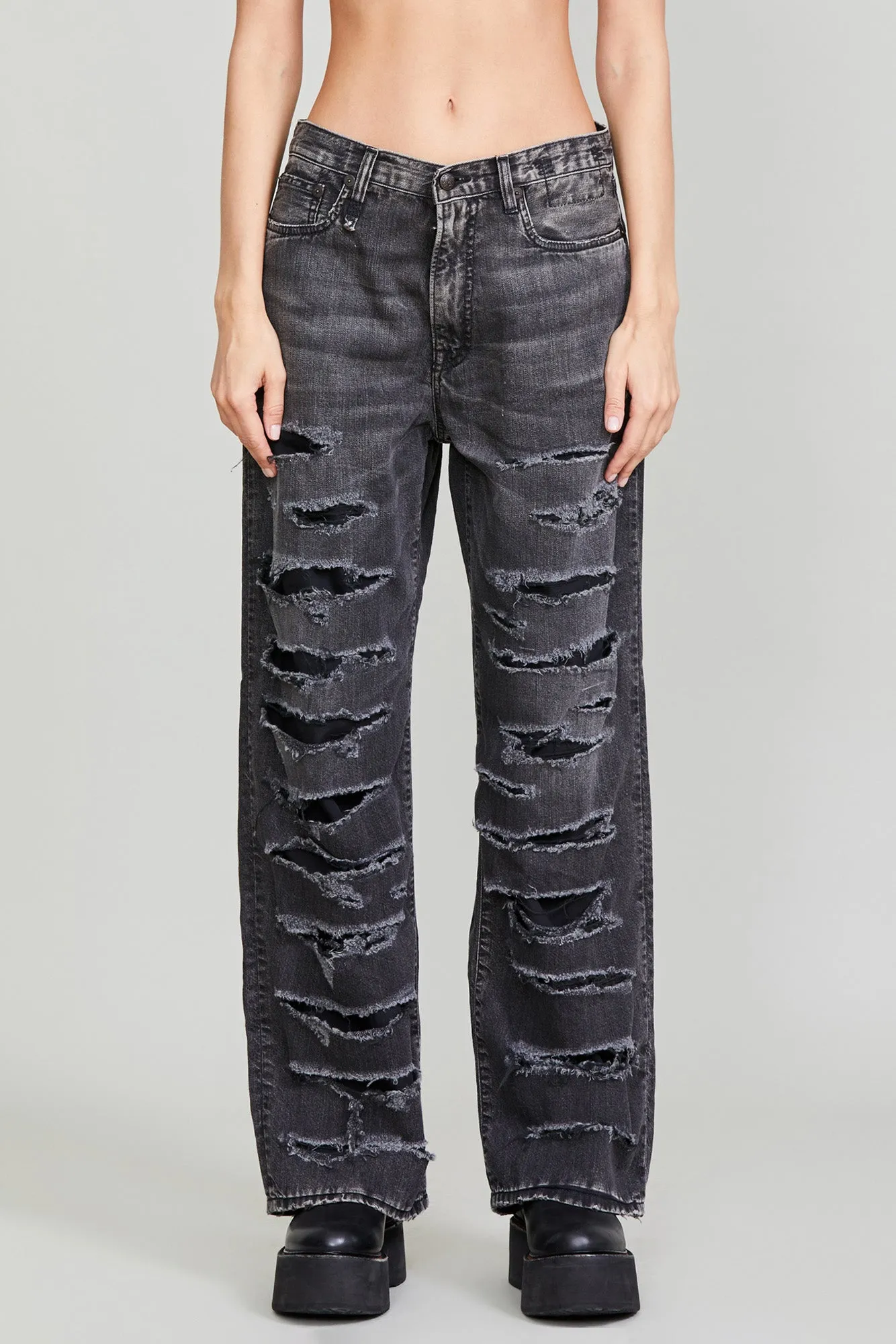 D'ARCY LOOSE JEAN - ELLERY BLACK sold by R13 product image thumbnail 5