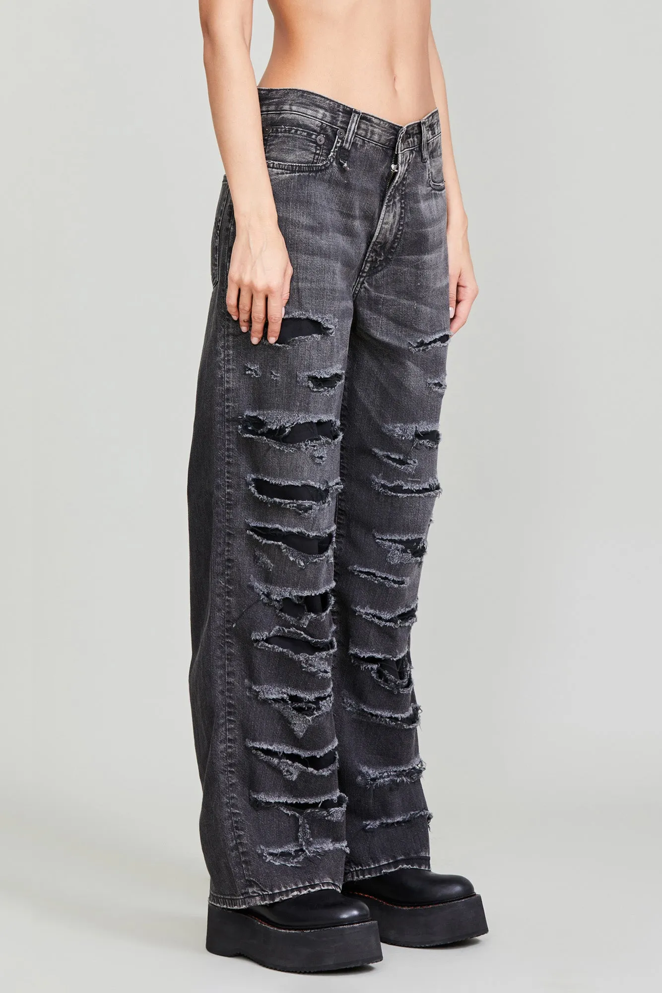 D'ARCY LOOSE JEAN - ELLERY BLACK sold by R13 product image thumbnail 2