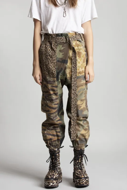 CROSSOVER UTILITY DROP PANT - MULTI CAMO sold by R13