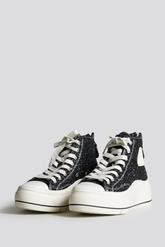 KURT HIGH TOP - RUTILANT BLACK sold by R13