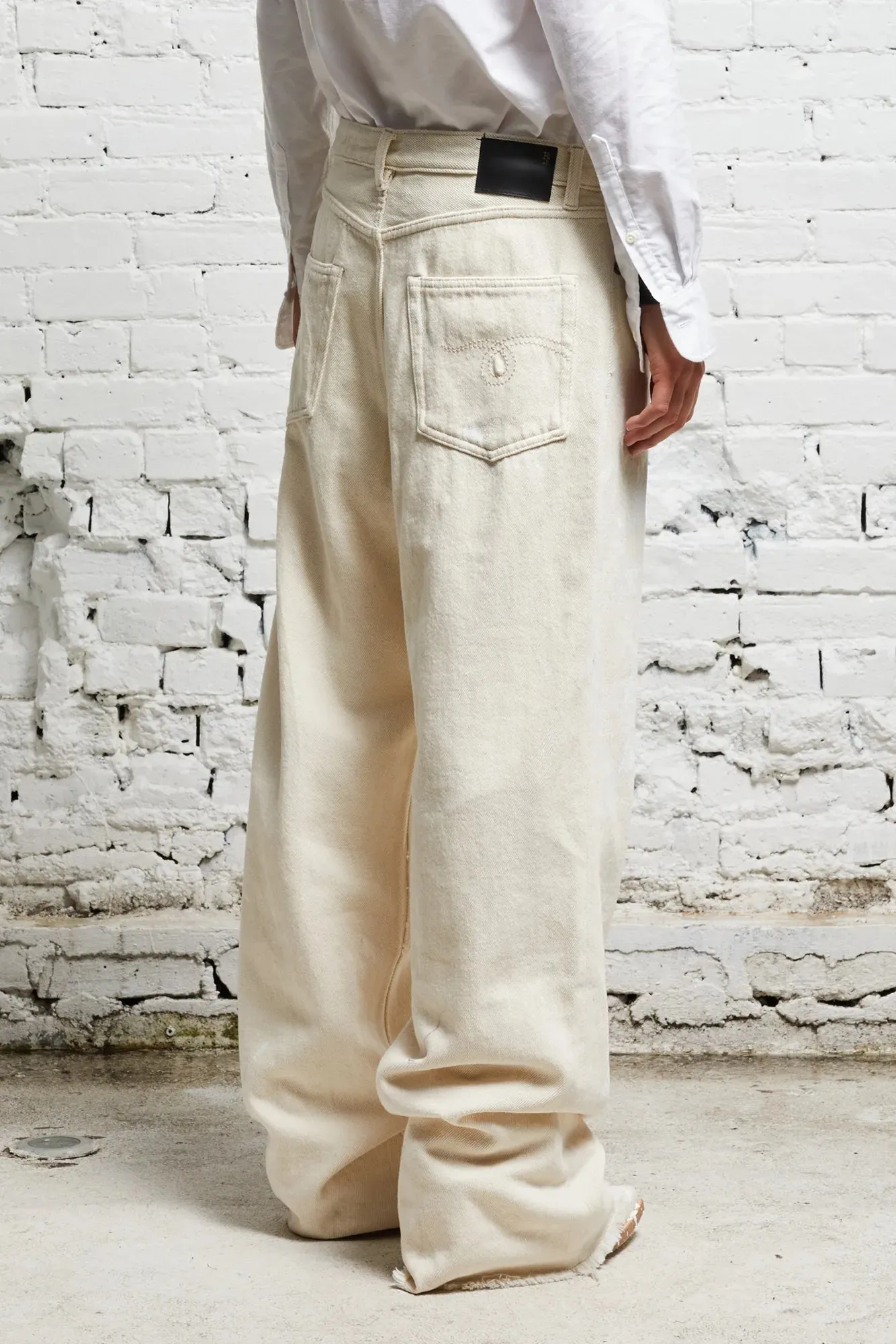 D'ARCY LOOSE JEAN - KOZE ECRU sold by R13 product image thumbnail 4