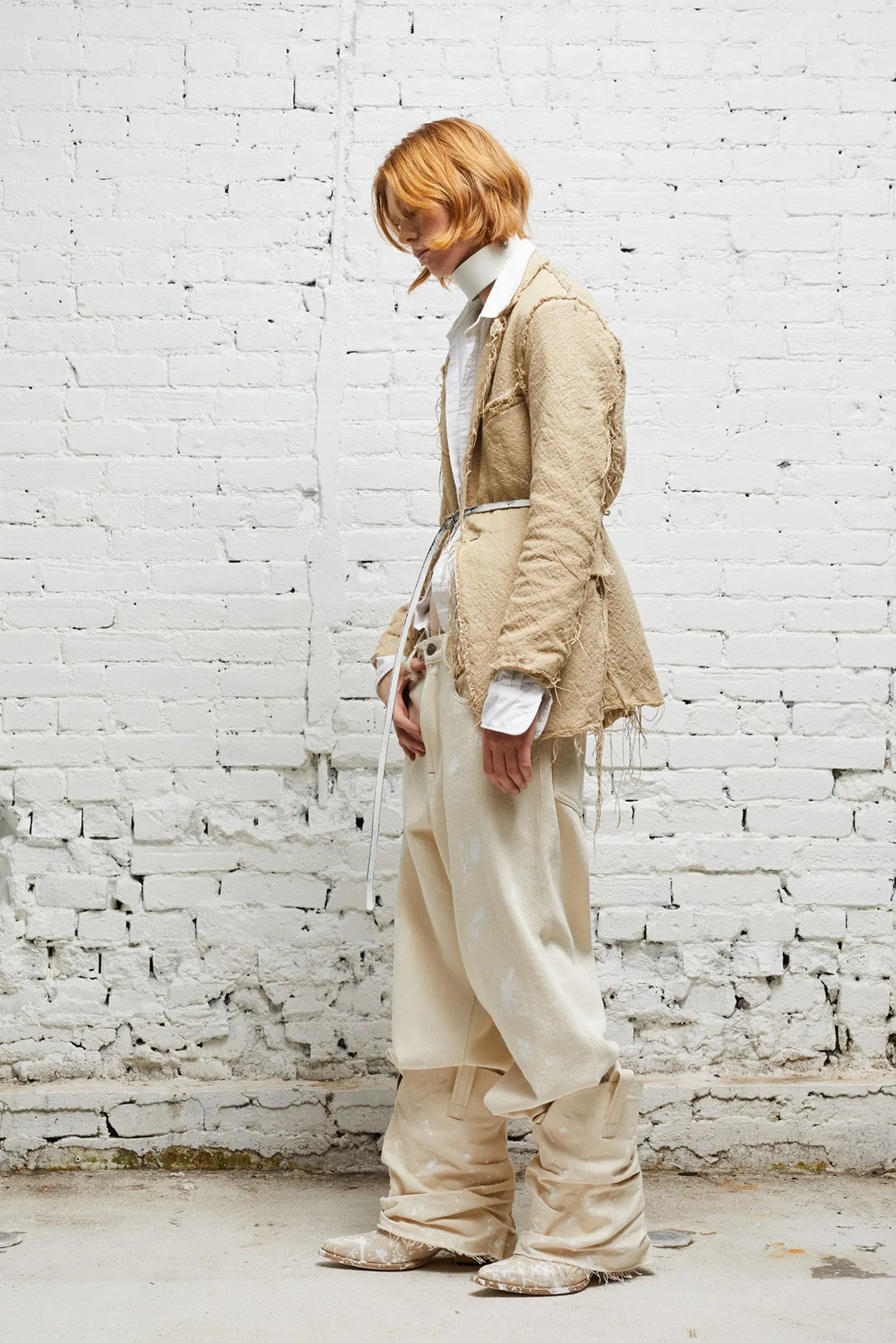 D'ARCY LOOSE JEAN - KOZE ECRU sold by R13 product image thumbnail 2