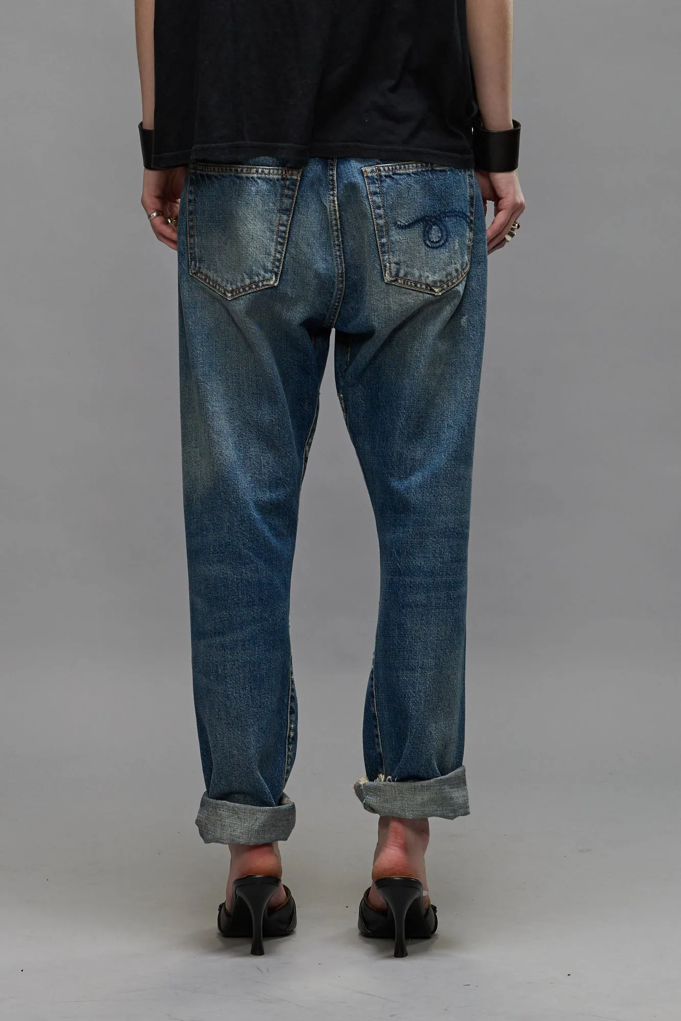 CROSSOVER JEAN - GARNET BLUE sold by R13 product image thumbnail 4