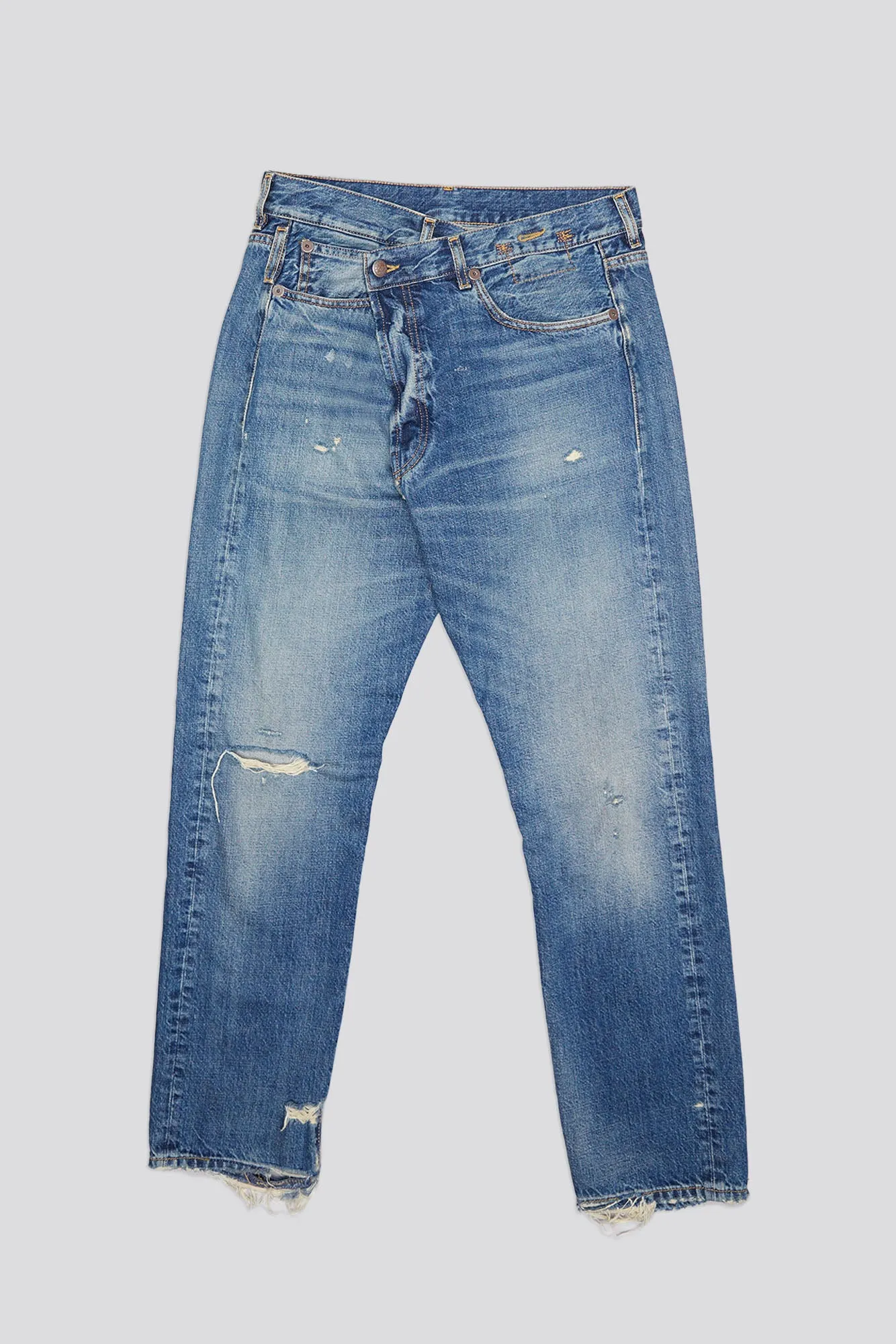 CROSSOVER JEAN - GARNET BLUE sold by R13 product image thumbnail 5